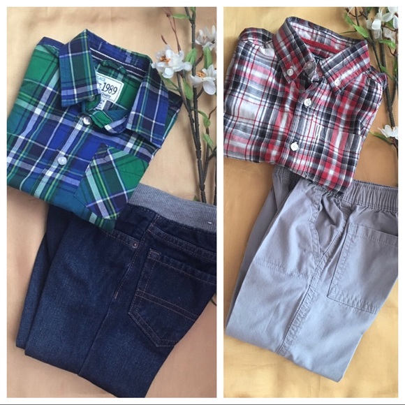The Children's Place Other - THE CHILDREN’S PLACE PANTS & SHIRTS BUNDLE